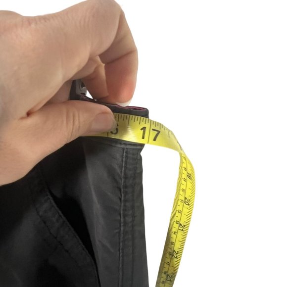 Vintage Y2K Anchor Blue Black Wide Leg Cargo Mid Rise Pants 9 - Picture 9 of 13